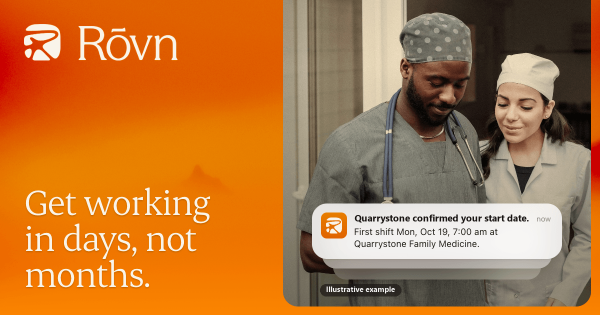 The operating network for the healthcare workforce | Rōvn
